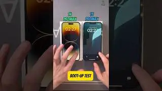 iPhone 14 Promax Vs IPhone 13 Promax ☠️🥶 boot-up test