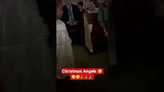 Christmas angels. 2022 School Christmas Play. #christmasplay #angel #christmas #program #nativity