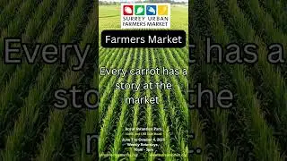 Surrey Urban Farmers Market🔗 Follow us for more locally inspired vibes! #surreybc #farmersmarket