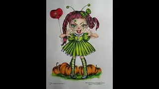 From Halloween To Christmas by Derya Cakirsoy  | Prisma colored pencils