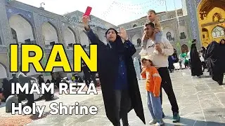 Imam Reza Shrine | Walking Tour on The Imam Reza Holy Shrine | IRAN 2024 حرم امام رضا