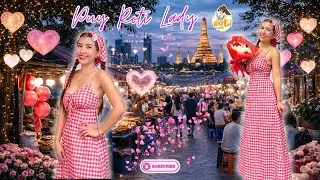 Live Street Food Puy Roti Lady - Happy Valentine's Day 💐💞