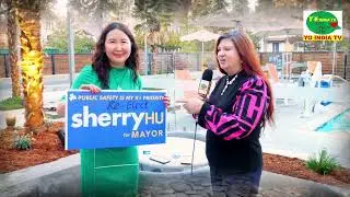 sherry hu for dublin mayor again @YoIndiaTV California USA
