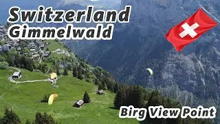 Travelling Switzerland on a budget - Murren to Birg