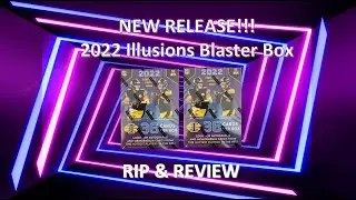 2022 Illusions Football Blaster Box! NEW RELEASE! Rip & Review!