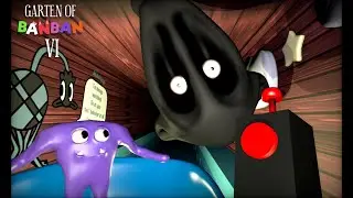 Garten of Banban 6 - Meeting with JUBJUB + JUMPSCARE (Gameplay #2)