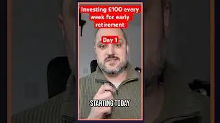 Investing &pound;100 every week to try and retire early! #trading212 #investing