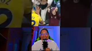 Gesto de ni&ntilde;o que le hizo a Daniel Mu&ntilde;os en partido de Aston Villa vs Cristal Palace
