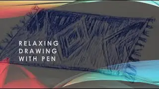 🟨 Line by Line - Drawing the Texture of a Rug with a Pen
