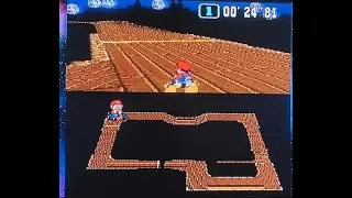 Super Mario Kart fesselndes Zeitfahr-Rennen