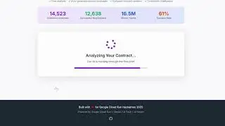 ContractGuard AI | Google Cloud Run Hackathon 2025