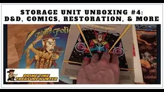 Storage Unit Unboxing #4: D&D, Comics, Book Restoration, and More!