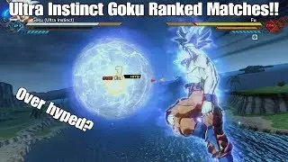 Xenoverse 2 Ultra Instinct Goku Ranked Matches! Why Did They Make Him THIS WAY!???