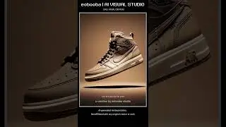 Nike Off-White Air Force 1 | AI Reimagined Kicks | eobooba studio#AIReimagined #SneakerArt #AIKicks