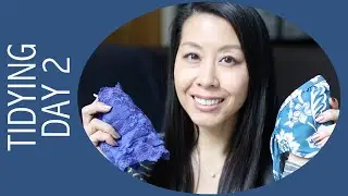 30-Day Tidying Challenge (KonMari Method) &bull; Day 2 &bull; Socks and More (Clothing)