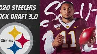 2020 Steelers Mock Draft 3.0 Post Free Agency w/ highlights