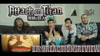 THE HORROR! ATTACK ON TITAN EP. 1 REACTION/REVIEW (SEASON 1)