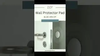 Door Stopper | Wall Protector Pad | Silicone Handle Bumpers | DIY
