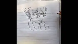 Drawing Nagi from blue lock