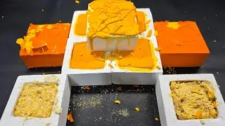 Extremely Dusty Crush | Dyed Chalk | Cornstarch Bombs I ASMR I Oddly Satisfying #asmr #fyp 