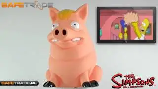 The Simpsons Świnia Spider Pig Figurka Skarbonka XL figure coin bank [www.safetrade.pl]