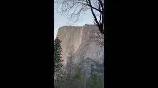 Sun Creates Lava-Like 'Firefall' on Yosemite's Horsetail Fall