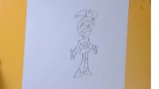 How to draw Jenny from My Life as a Teenage Robot