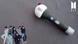 DIY BTS ARMY Bomb Lightstick Easy Step By Step Tutorial 
