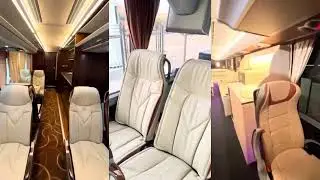 Luxury Bus Rental in Saudi Arabia | 49 Seater, VIP Table Seater,VIP Sofa,Bedroom Bus,Sprinter & Vito