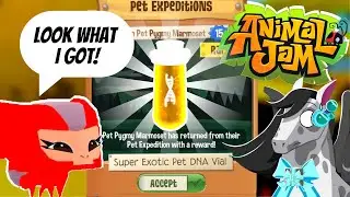 I GOT THE NEW RARE DNA VIAL IN ANIMAL JAM!!