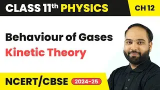 Behaviour of Gases - Kinetic Theory | Class 11 Physics Chapter 12 | CBSE 2025-26