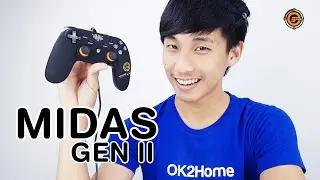 รีวิวจอย Midas Gen 2 จากค่ายสีส้ม Neolution E-Sport