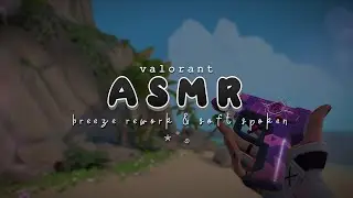 playing breeze rework! 🏝️⋆˚꩜｡ (soft spoken ramble & mouth sounds) | valorant asmr ♡