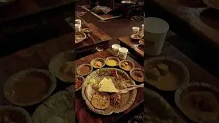 Lunch at Chokhi Dhani - Sonipat | Tasty Rajasthani Thali | Shorts By @RahulDwivediVlogs