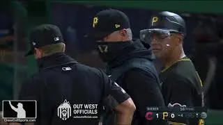 Ejection 30 - Umpire Tripp Gibson Ejects DH Colin Moran After a Check Swing Strike Three Call