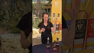 Amanda with Virginia distilling at the @WhiskeyTribe whiskey tasting event