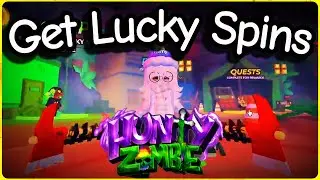 How to Get Lucky Weapon Spins & Perk Spins FAST in Hunty Zombie (Roblox)