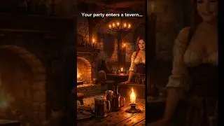 Your Party Enters a Medieval Tavern 🍺🎲   #dnd #dndambience #taverna #fantasy #tabletoprpg  #roleplay