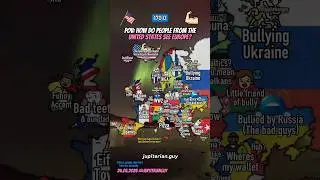 POV: How do Americans see Europe🇺🇸🇪🇺 (joke) #shorts #map #geography #memes