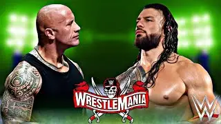 Roman Reigns vs Final Boss The Rock Full Match | WrestleMania 2024
