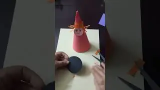 Art and Craft - DIY Unique Paper Witch🧹🪄 | Easy to Make | Unique and New DIY.