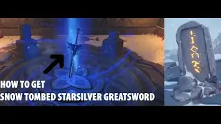 How To Get SNOW-TOMBED STARSILVER Greatsword-All Dragonspine Stone Tablet Locations | Genshin Impact