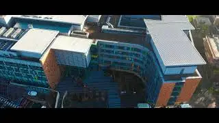 Queen Alexandra Hospital by Drone