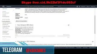 AWS SES 50K | 100K  | 250K LIMIT ACCOUNTS FOR SALE / Amazon Web Services Simple Email Services