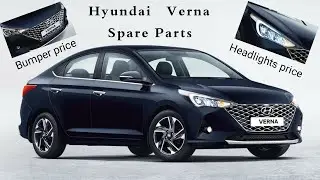 Hyundai Verna Spare Parts Price | Verna Spare Parts #carspareparts #caraccessories