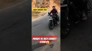 Harley Davidson X440 T EXHAUST SOUND😵 😱 #himachalX440 #viralshorts  #harleydavidsonx440 #ytshorts