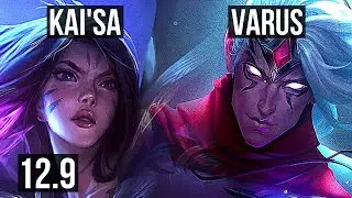 KAI'SA & Nautilus vs VARUS & Lulu (ADC) | Quadra, Rank 6 Kai'Sa, Legendary | BR Challenger | 12.9