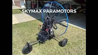 SKYMAX Powered Paramotor w/ RETRACTA trike! Best PPG trike combo