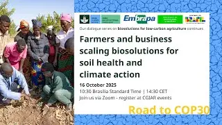 Farmers and business scaling biosolutions for soil health and climate action