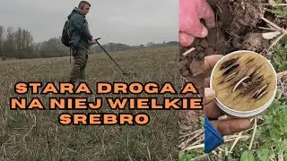 STARA droga oddaje wielkie srebro i masę monet #poszukiwania